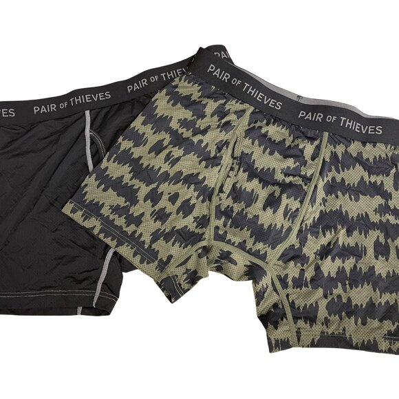 Pair of Thieves Boxer Briefs Bundle - 2 Pair Lot - Sz SM - NWOT - Picture 1 of 5
